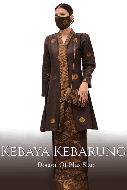 Baju Kebaya Kebarung Extra Size - songketexclusive