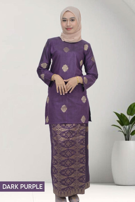 Baju Kurung Classic Sekali Selandang - songketexclusive