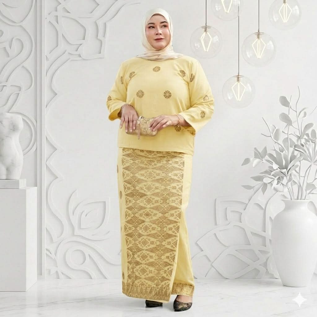 Baju Kurung Kedah - Xs to 2xl - songketexclusive