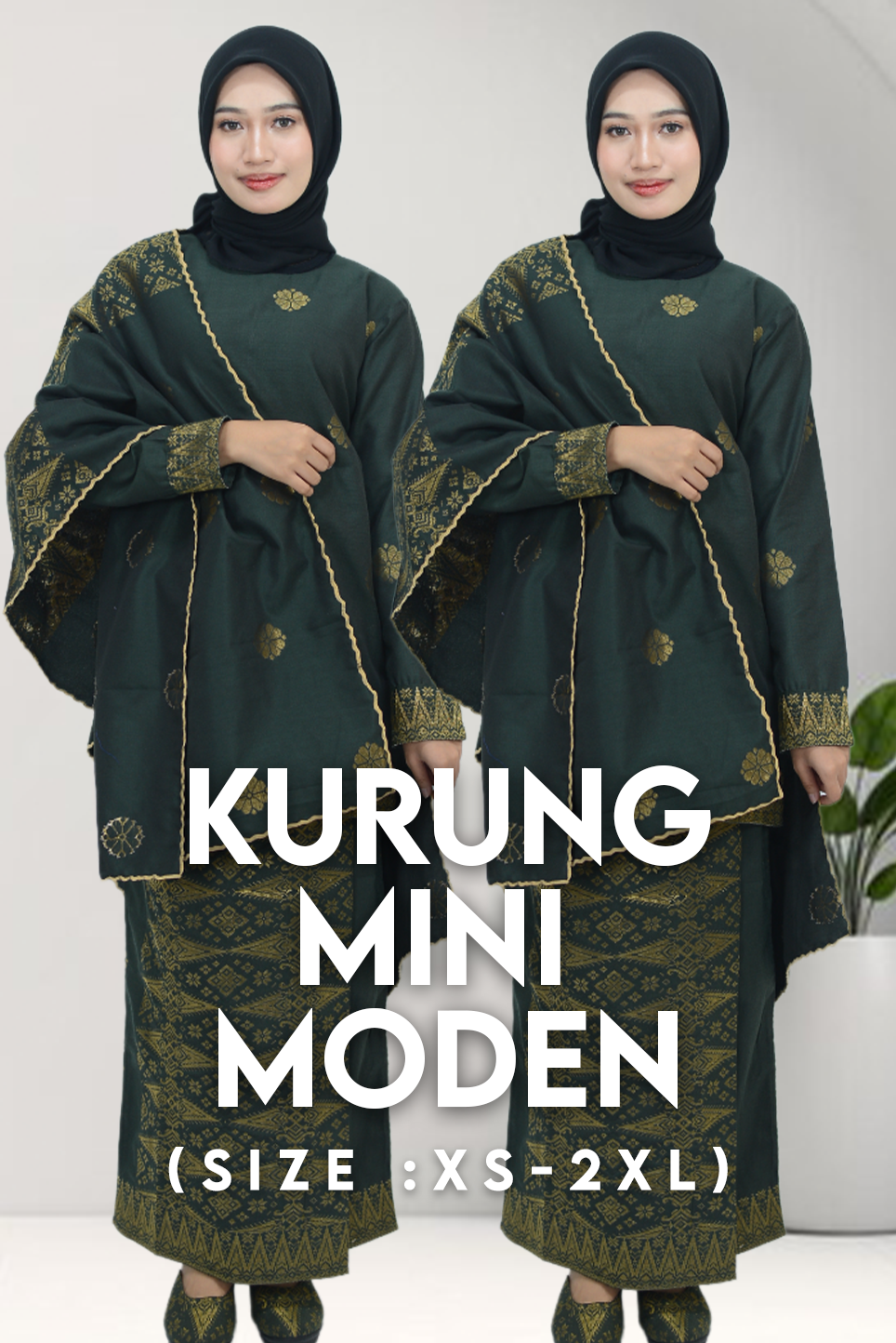 Baju Kurung Mini Moden