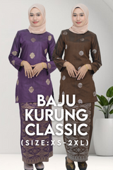 Baju Kurung Classic Sekali Selandang