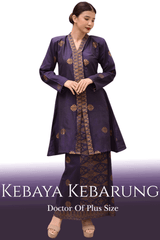 Baju Kebaya Kebarung | Kebaya Casual | 3XL 𝑻𝑶 8XL  | Songket Baju - songketexclusive