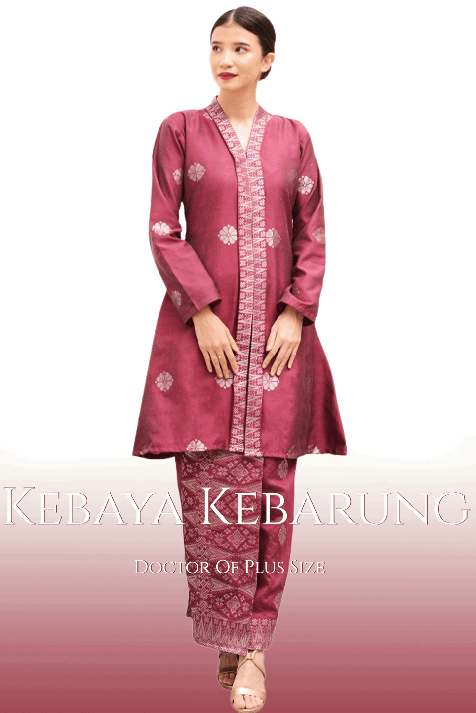 Baju Kebaya Kebarung | Kebaya Casual | 3XL 𝑻𝑶 8XL  | Songket Baju - songketexclusive