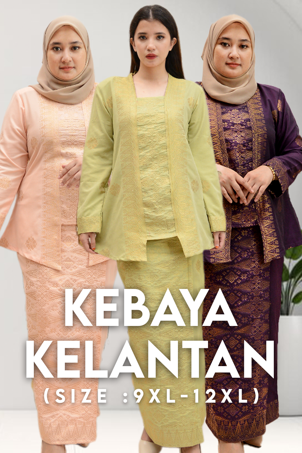 Baju Kebaya Kota Baru | Kebaya Casual | - songketexclusive