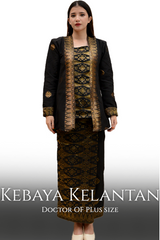 Baju Kebaya Kota Baru | Kebaya Casual | 𝑿𝑺 𝑻𝑶 2𝑿𝑳 | - songketexclusive