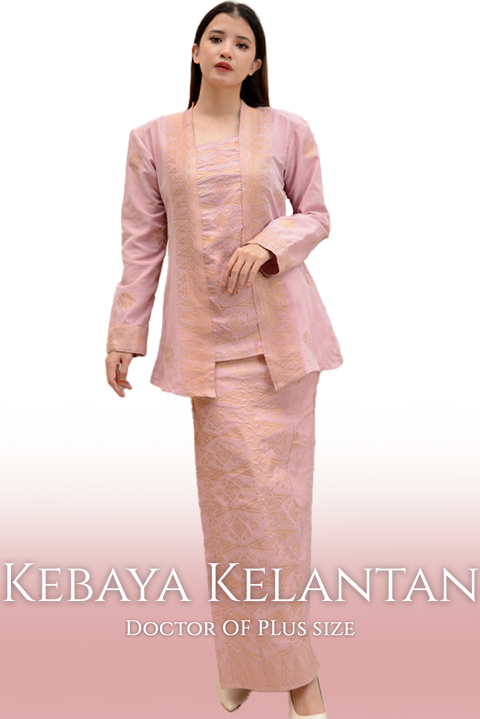 Baju Kebaya Kota Baru | Kebaya Casual | 𝑿𝑺 𝑻𝑶 2𝑿𝑳 | - songketexclusive