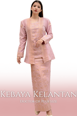 Baju Kebaya Kota Baru | Kebaya Casual | 𝑿𝑺 𝑻𝑶 2𝑿𝑳 | - songketexclusive