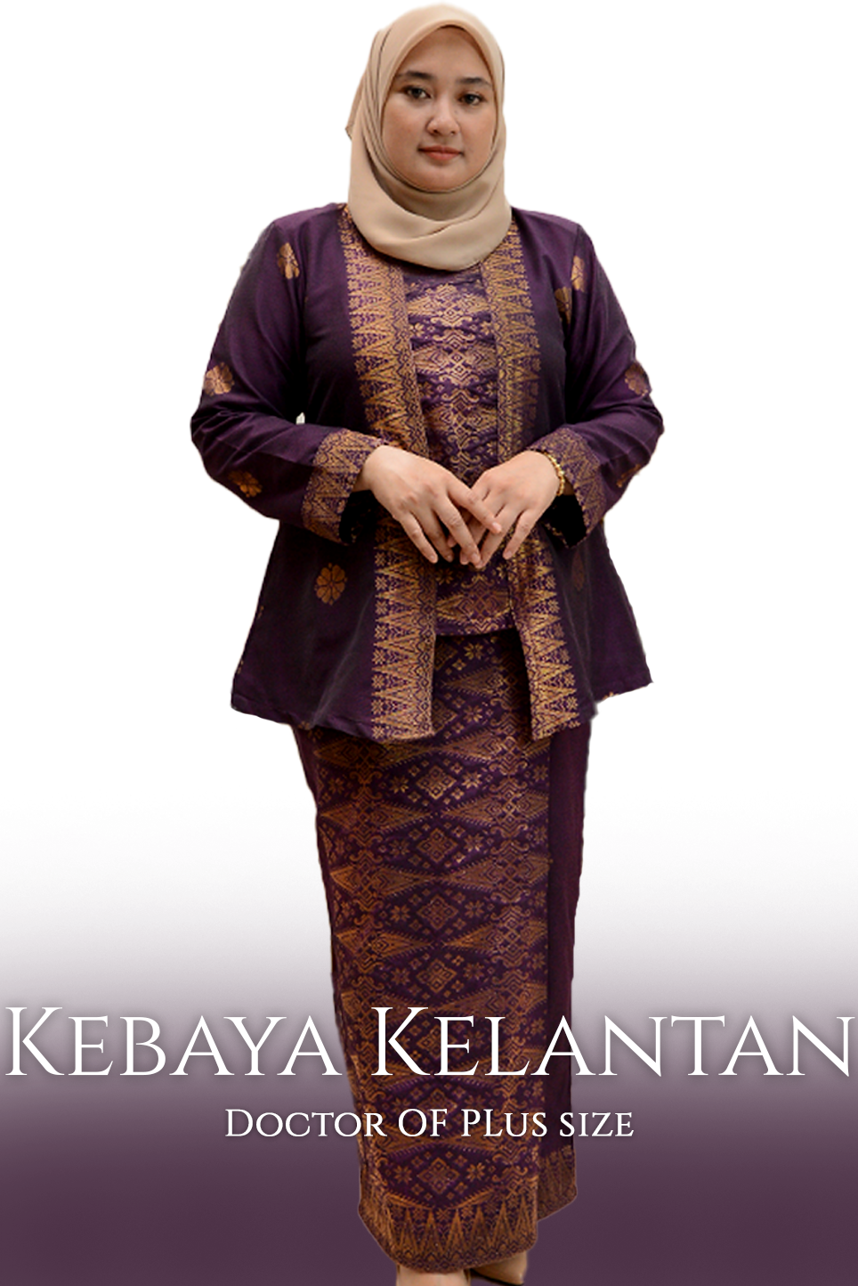 Baju Kebaya Kota Baru | Kebaya Casual | 3XL to 8XL - songketexclusive