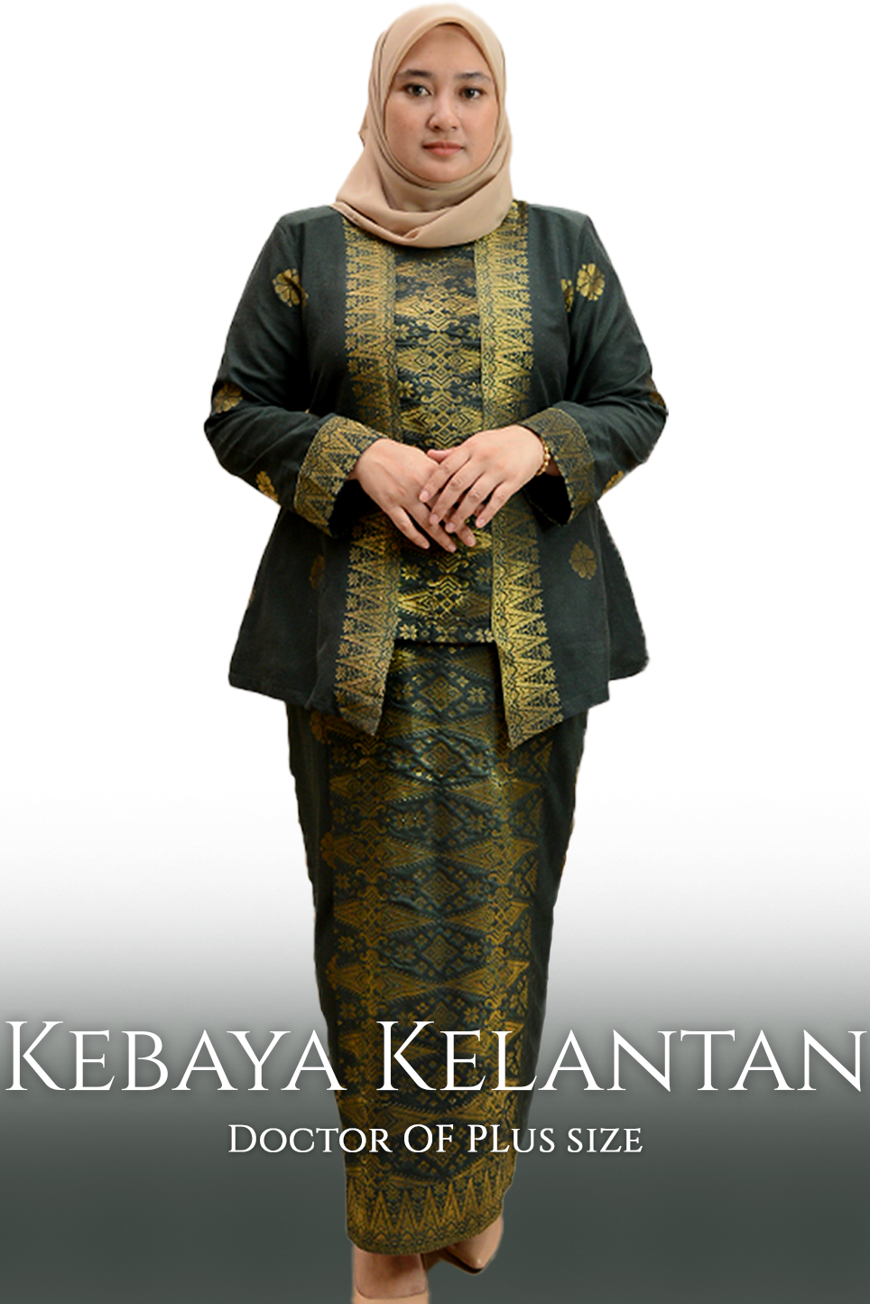 Baju Kebaya Kota Baru | Kebaya Casual | 3XL to 8XL - songketexclusive