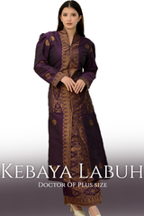 Baju Kebaya Labuh Exclusive | Kebaya Casual | 3XL TO 8XL - songketexclusive