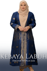 Baju Kebaya Labuh Exclusive | Kebaya Casual | 3XL TO 8XL - songketexclusive