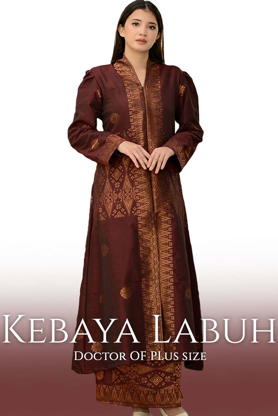 Baju Kebaya Labuh Exclusive | Kebaya Casual | 3XL TO 8XL - songketexclusive