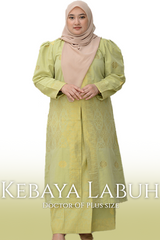 Baju Kebaya Labuh Exclusive| Kebaya Casual | 9XL to 12XL - songketexclusive