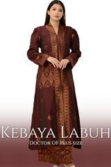 Baju Kebaya Labuh | Kebaya Casual | 𝑿𝑺 𝑻𝑶 2𝑿𝑳 | - songketexclusive