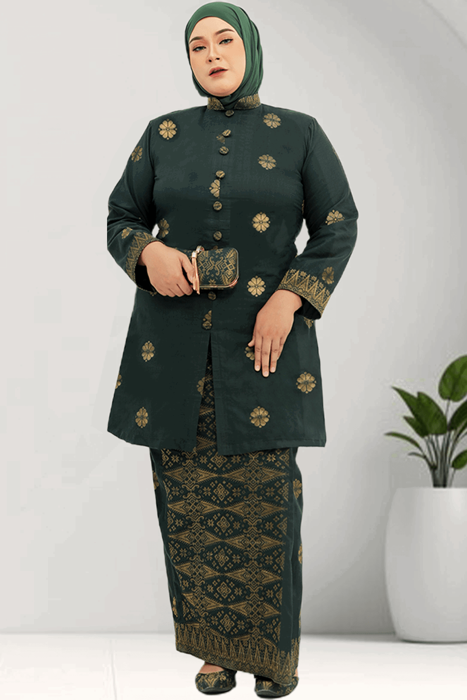 Baju Kebaya Sofiya | Kebaya Casual | 𝑿𝑺 𝑻𝑶 2𝑿𝑳 | - songketexclusive