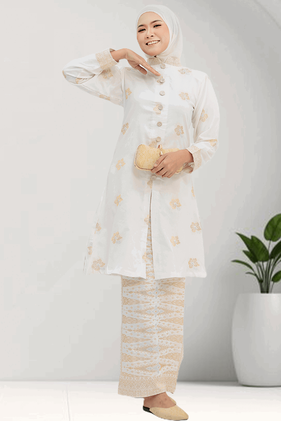 Baju Kebaya Sofiya | Kebaya Casual | 𝑿𝑺 𝑻𝑶 2𝑿𝑳 | - songketexclusive