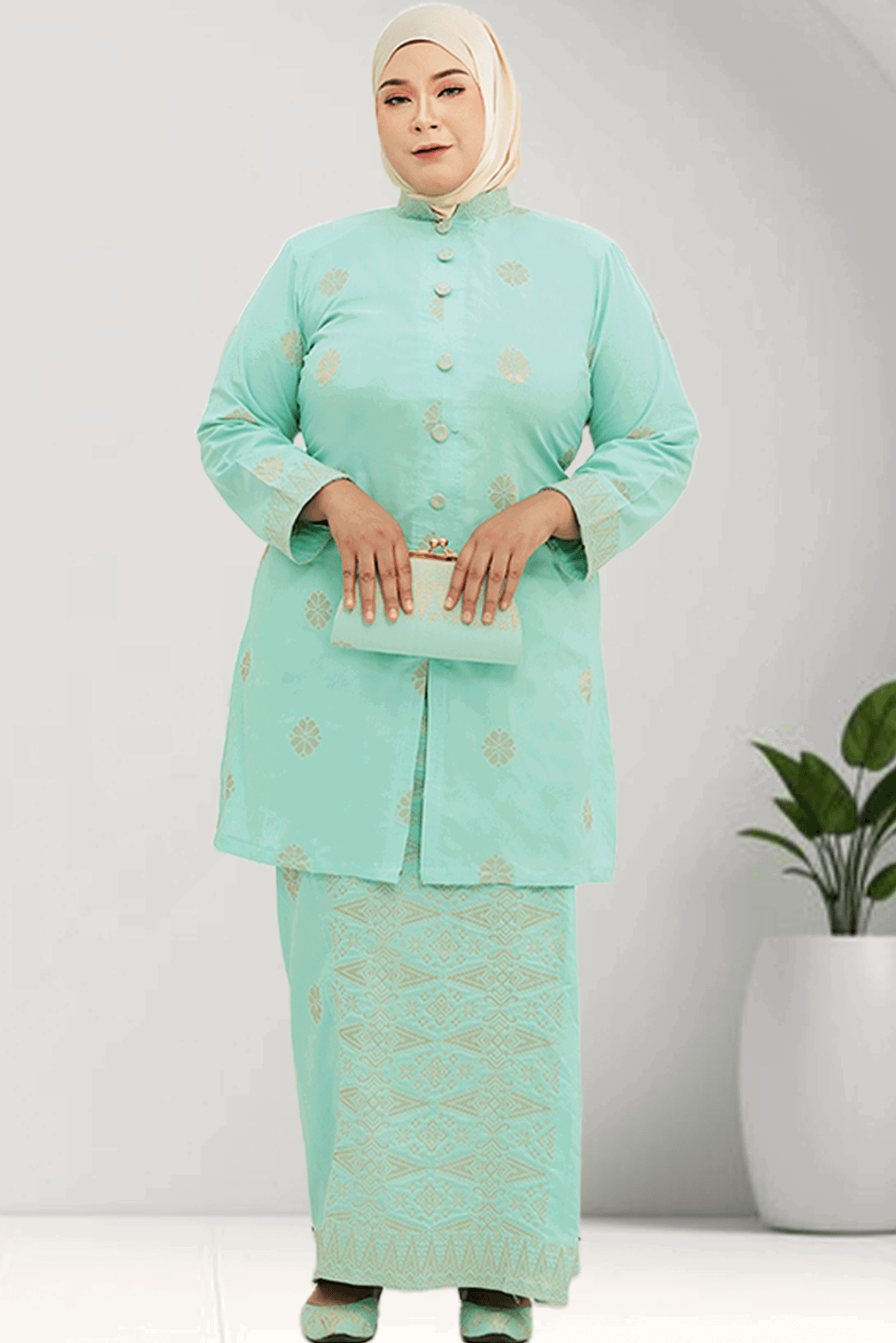 Baju Kebaya Sofiya | Kebaya Casual | 𝑿𝑺 𝑻𝑶 2𝑿𝑳 | - songketexclusive