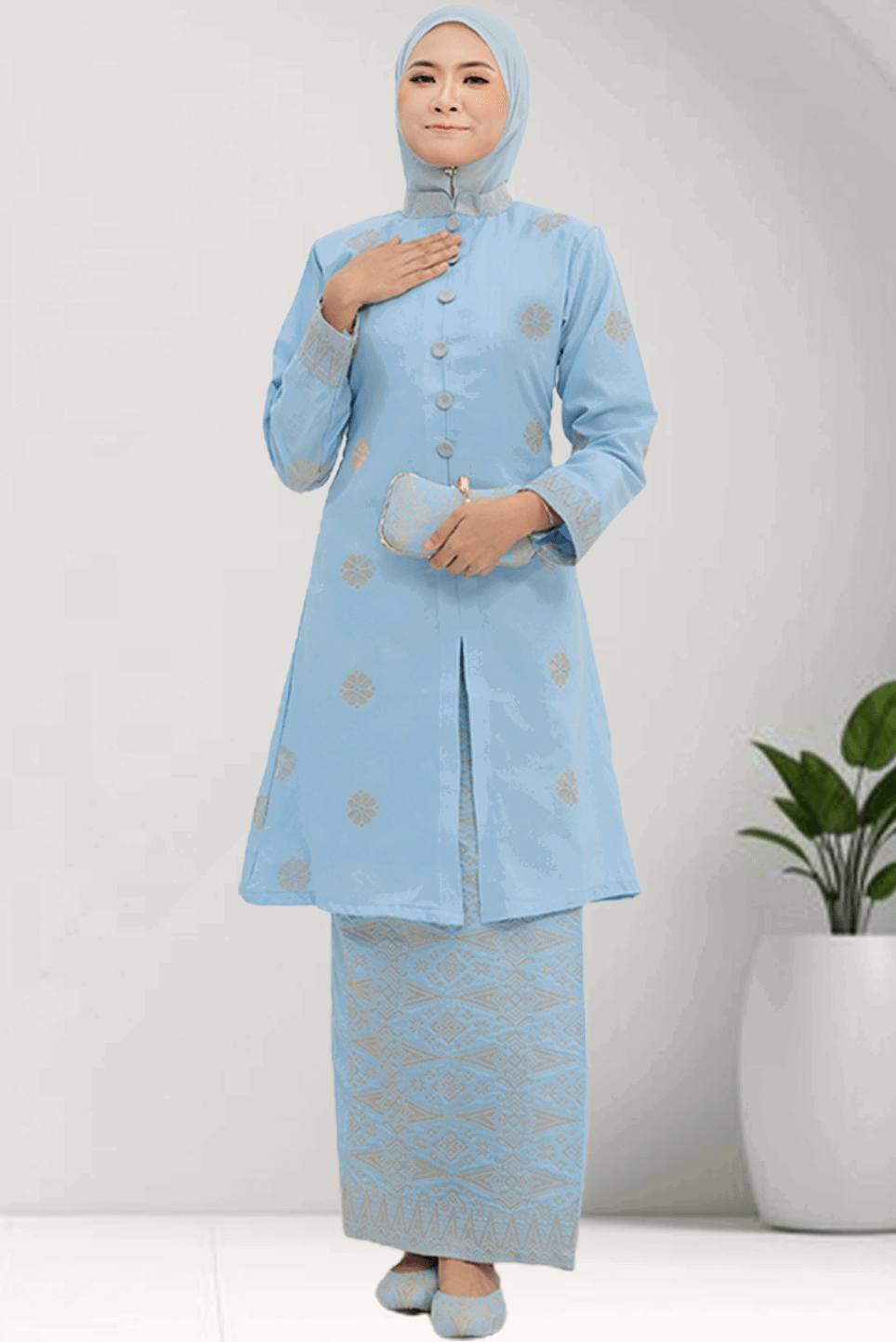 Baju Kebaya Sofiya | Kebaya Casual | 𝑿𝑺 𝑻𝑶 2𝑿𝑳 | - songketexclusive