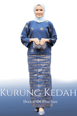 Baju Kurung Kedah | Kurung Moden | 8XL 𝑻𝑶 12XL | Baju Songket - songketexclusive