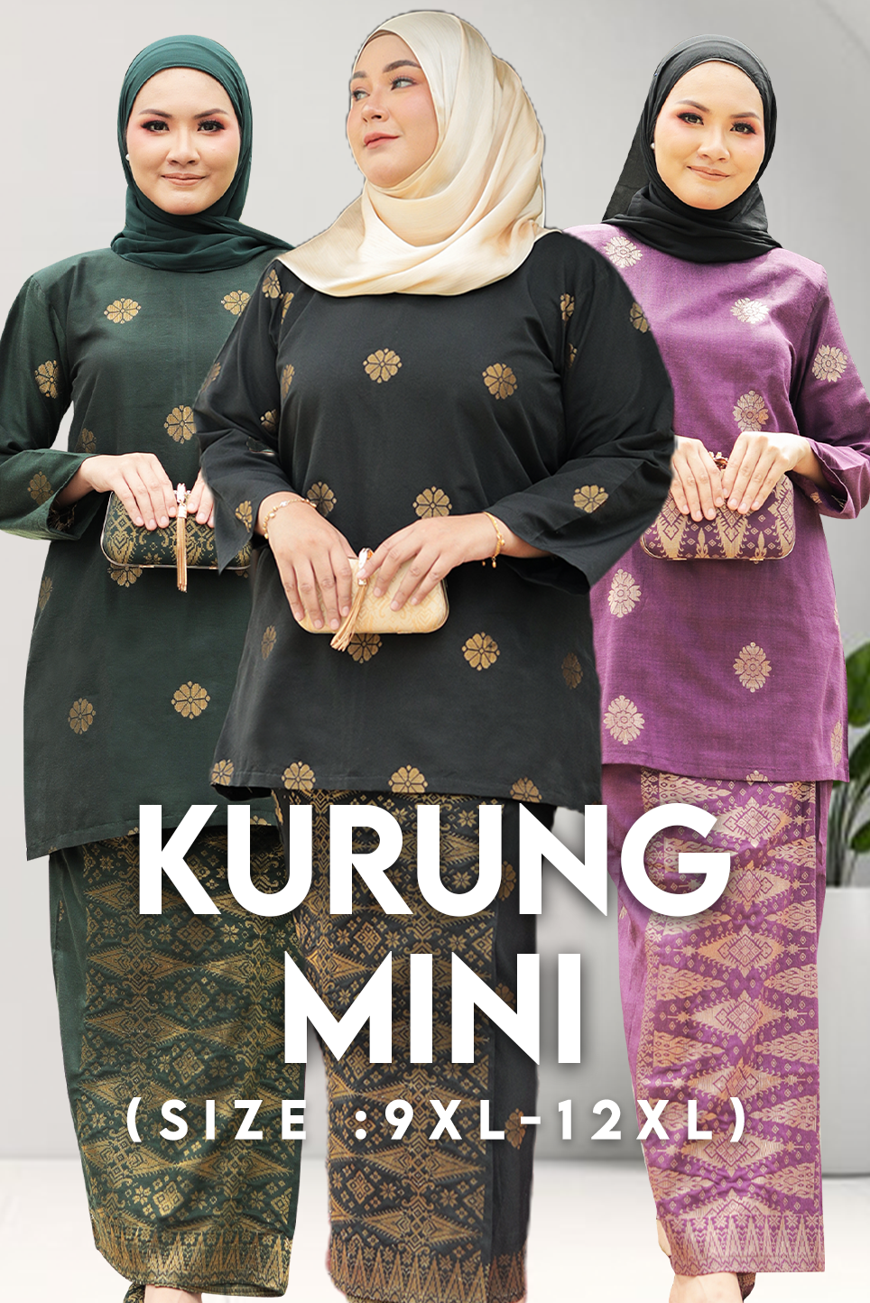 Baju Kurung Mini - songketexclusive