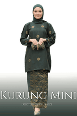 Baju Kurung Mini | 2XL TO 6XL | - songketexclusive