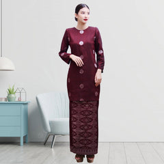 Baju Kurung Moden Cotton Extra Size | 6xl 𝑻𝑶 10xl | Kurung Moden | Baju Songket - songketexclusive