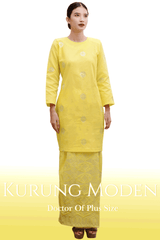 Baju Kurung Moden Cotton | Kurung Moden | 𝑿𝑺 𝑻𝑶 𝑿𝑳 | - songketexclusive