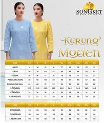 Baju Kurung Moden Cotton | Kurung Moden | 𝑿𝑺 𝑻𝑶 𝑿𝑳 | - songketexclusive