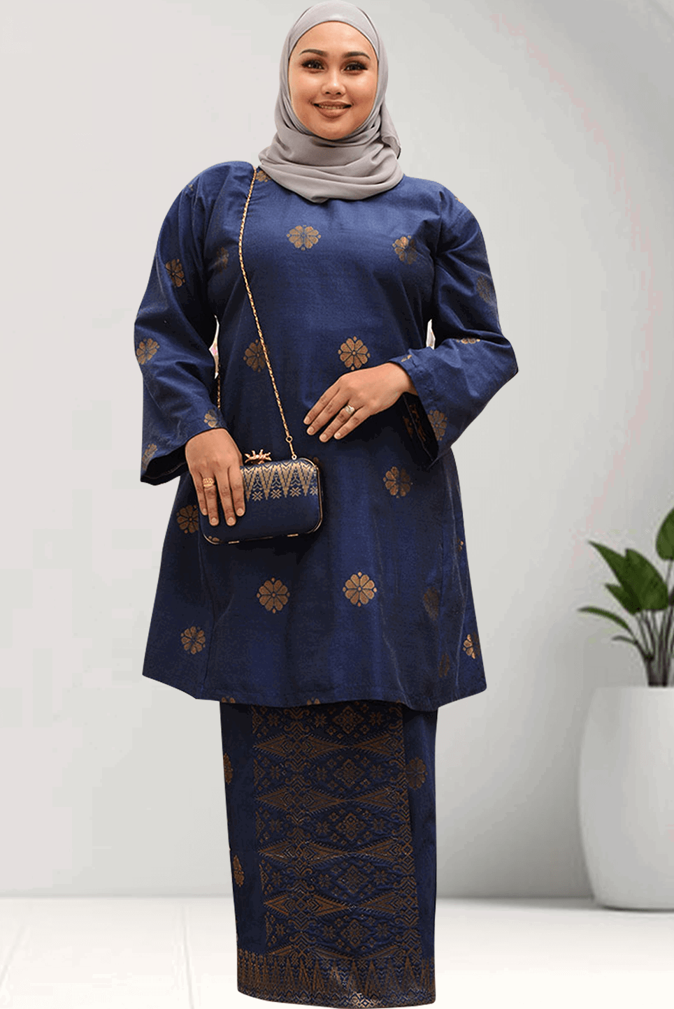 Baju Kurung Pahang | 𝑿𝑺 𝑻𝑶 2𝑿𝑳 | Songket Baju - songketexclusive