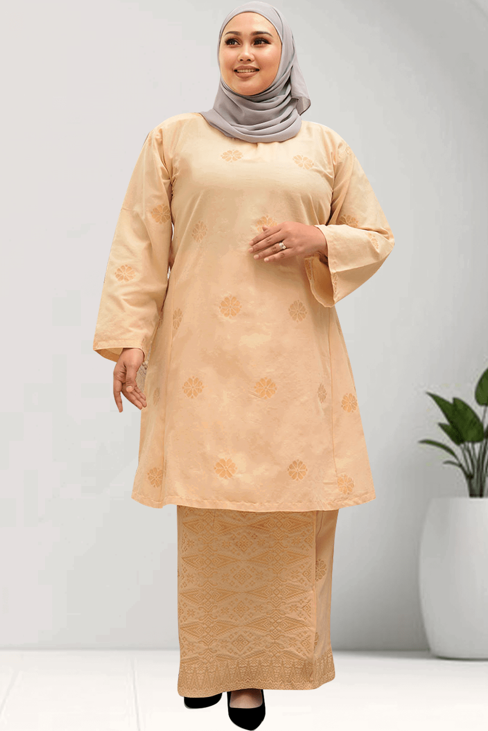 Baju Kurung Pahang | 𝑿𝑺 𝑻𝑶 2𝑿𝑳 | Songket Baju - songketexclusive