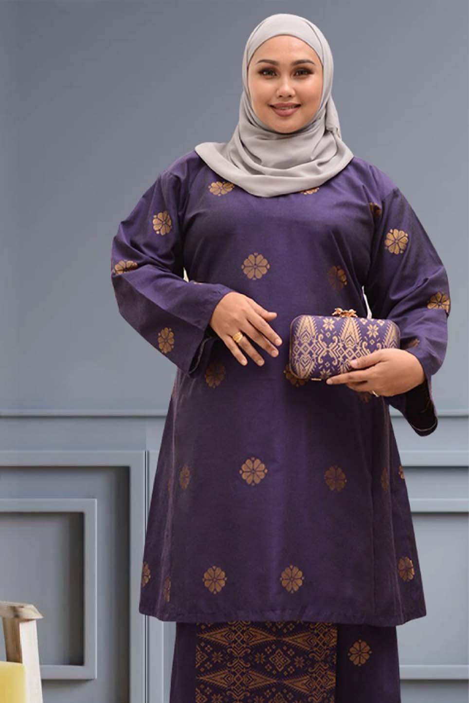 Baju Kurung Pahang | 𝑿𝑺 𝑻𝑶 2𝑿𝑳 | Songket Baju - songketexclusive