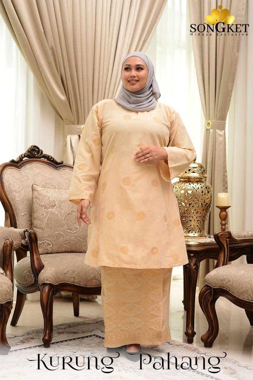 Baju Kurung Pahang | 𝑿𝑺 𝑻𝑶 2𝑿𝑳 | Songket Baju - songketexclusive