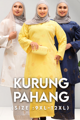 Baju Kurung Pahang Extra Size | 9𝑿𝑳 𝑻𝑶 12𝑿𝑳 | - songketexclusive