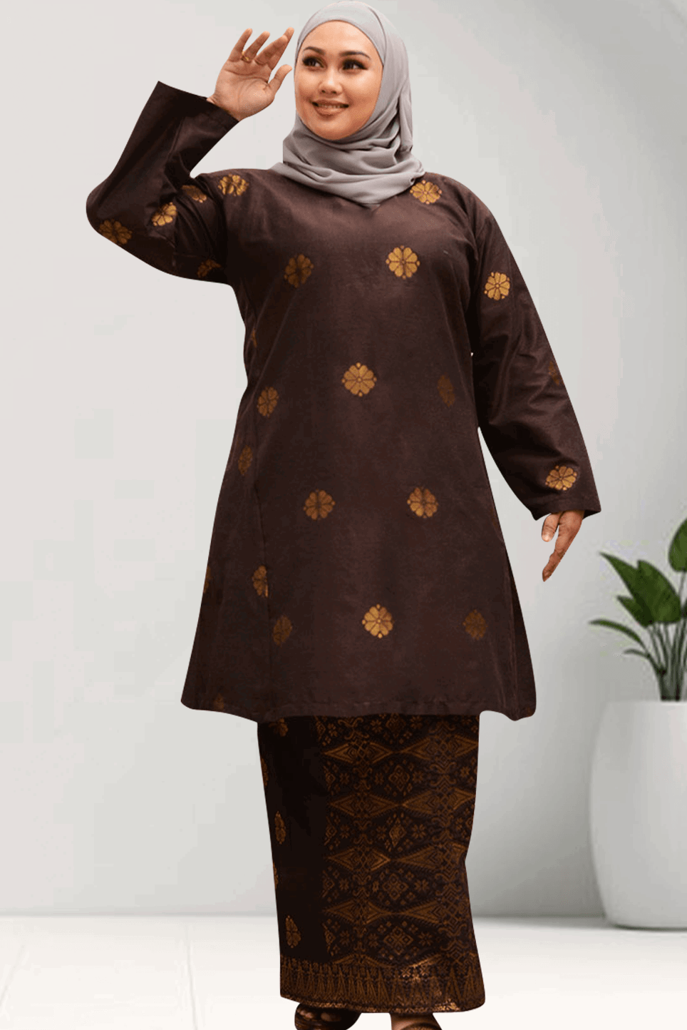 Baju Kurung Pahang Extra Size | 9𝑿𝑳 𝑻𝑶 12𝑿𝑳 | - songketexclusive