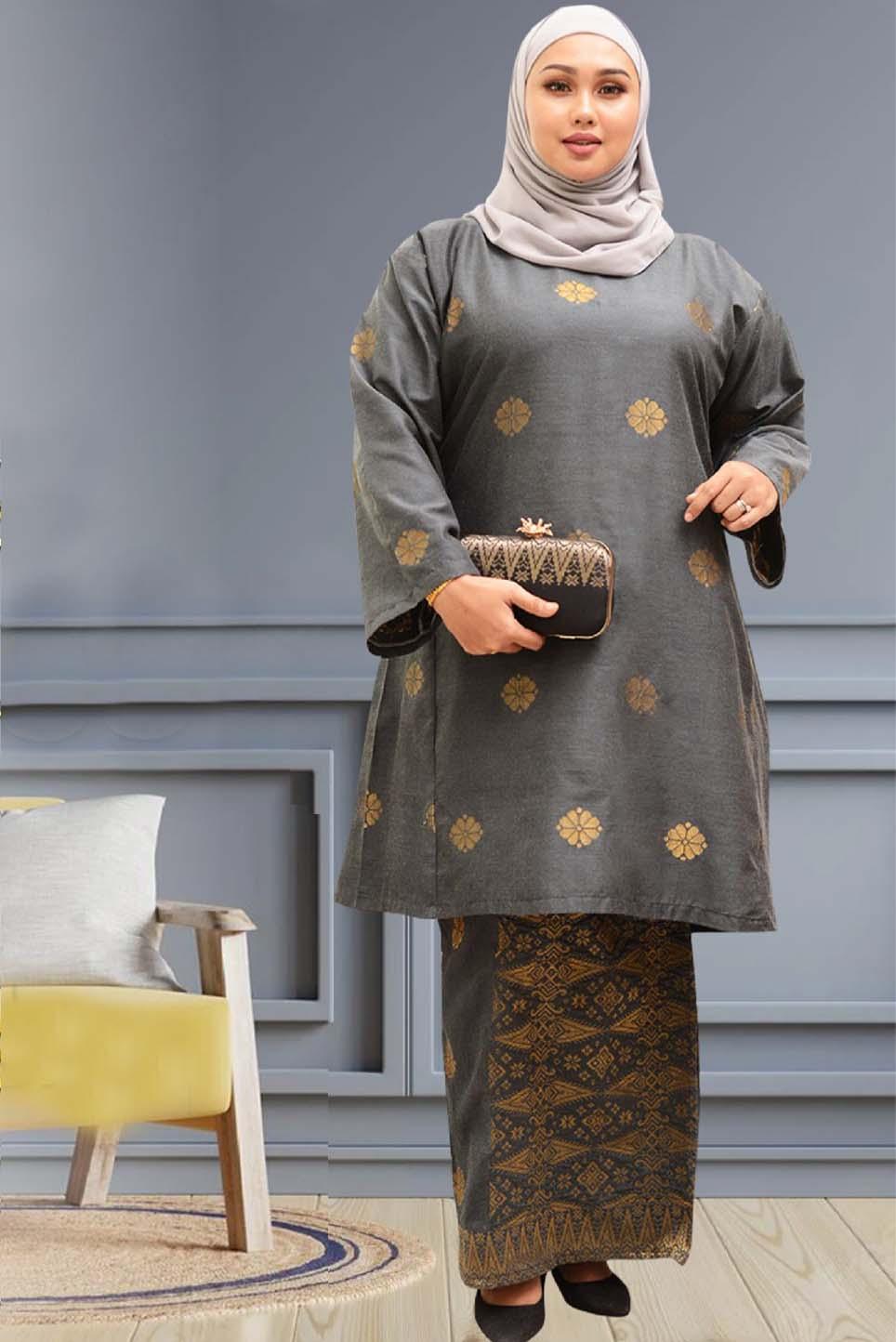 Baju Kurung Pahang Extra Size | 9𝑿𝑳 𝑻𝑶 12𝑿𝑳 | - songketexclusive