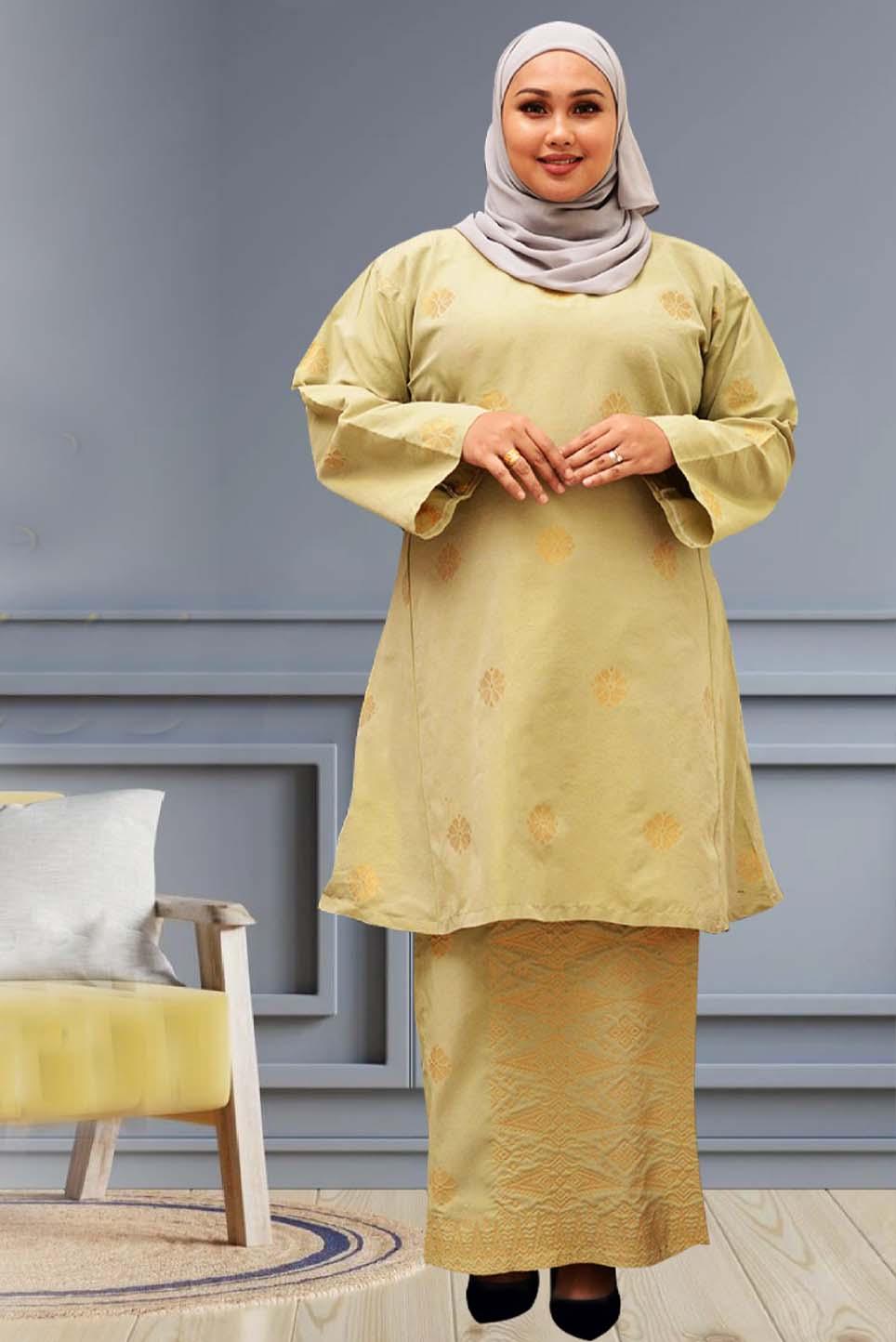 Baju Kurung Pahang Extra Size | 9𝑿𝑳 𝑻𝑶 12𝑿𝑳 | - songketexclusive