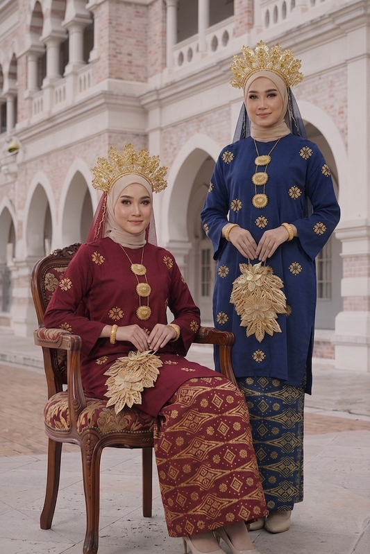 Baju Kurung Classic Sekali Selandang