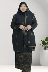 Sekali Selendang Kurung Moden: 100% Cotton (10XL-12XL)