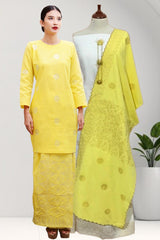 Sekali Selendang Kurung Moden: 100% Cotton (10XL-12XL)