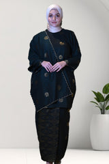 Sekali Selendang Kurung Moden: 100% Cotton (10XL-12XL)