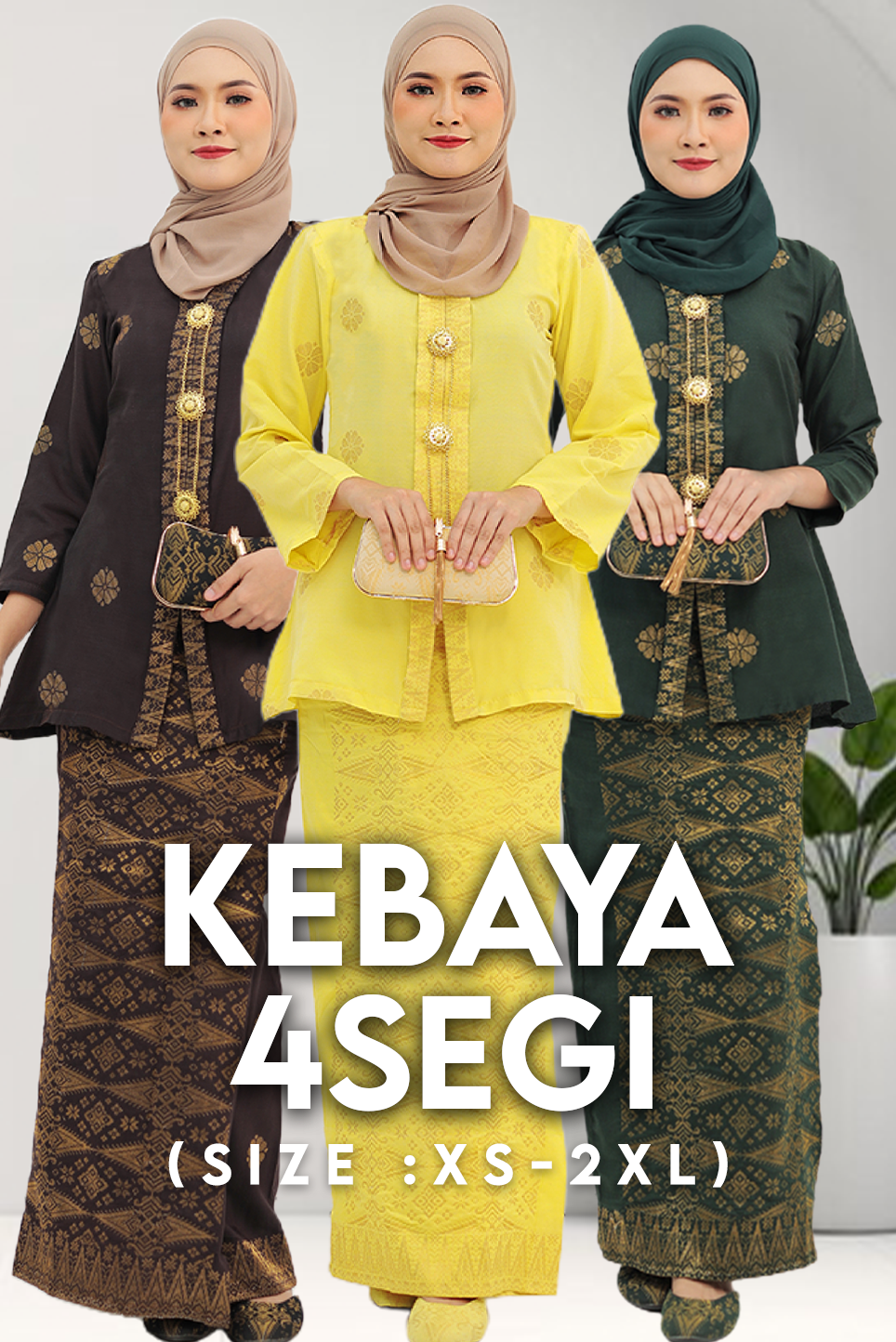 Kebaya 4Segi  | - songketexclusive