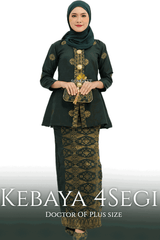 Kebaya 4Segi Plus Size | 2𝒙𝒍 𝒕𝒐 7𝒙𝒍 - songketexclusive