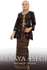 Kebaya 4Segi Plus Size | 8𝒙𝒍 𝒕𝒐 12𝒙𝒍 - songketexclusive
