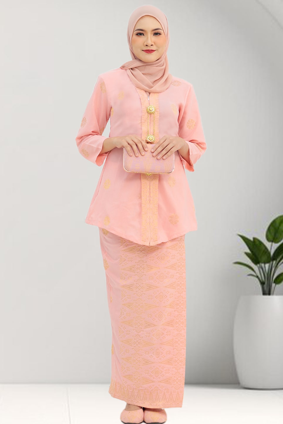 Kebaya Biasa | Baju Kebaya Batik | 2𝑿L 𝑻𝑶 6𝑿𝑳 | - songketexclusive