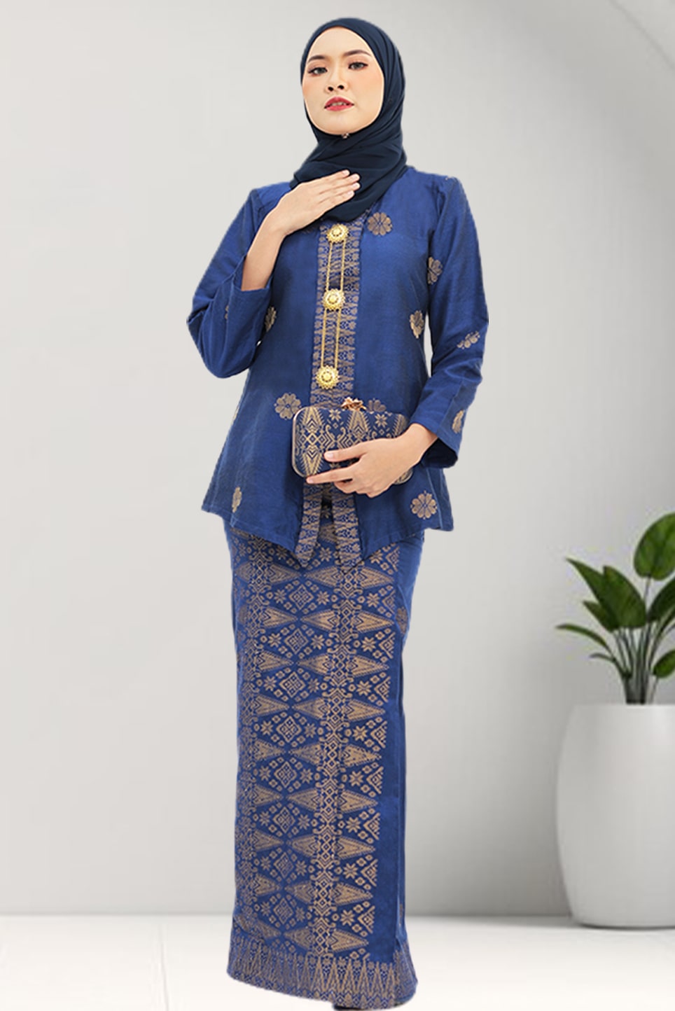 Kebaya Biasa | Baju Kebaya Batik | 2𝑿L 𝑻𝑶 6𝑿𝑳 | - songketexclusive