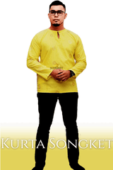 Kurta Songket Size XS-5XL| - songketexclusive