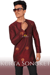 Kurta Songket Size XS-5XL| - songketexclusive