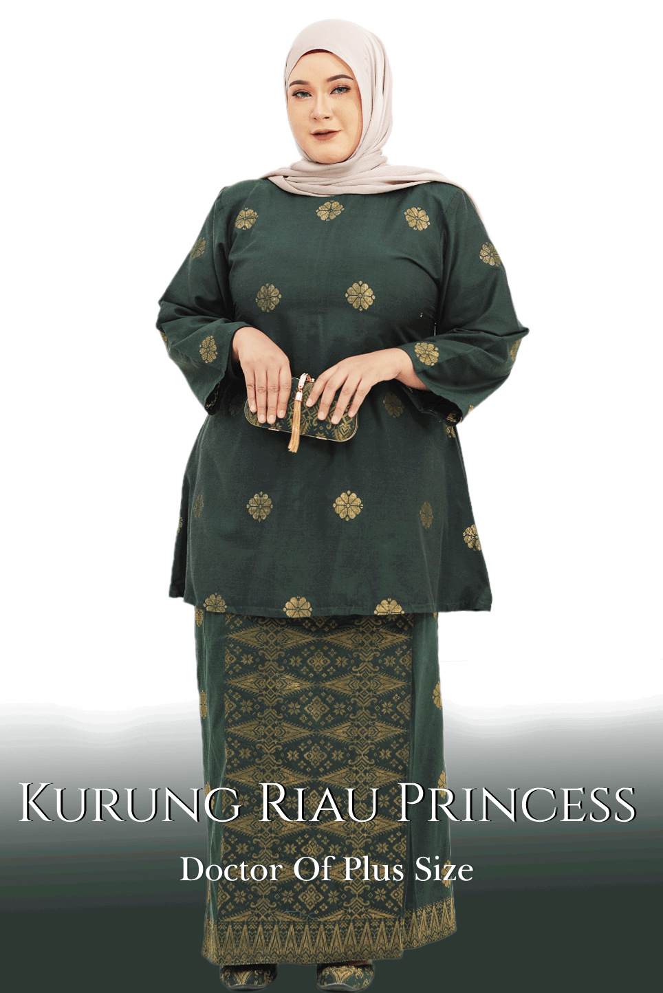 Kurung Riau Princess | XS TO 2XL - songketexclusive