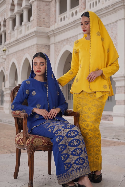 Kurung Aura Sekali Selendang - New In Kurung Family - Xs to 12xl