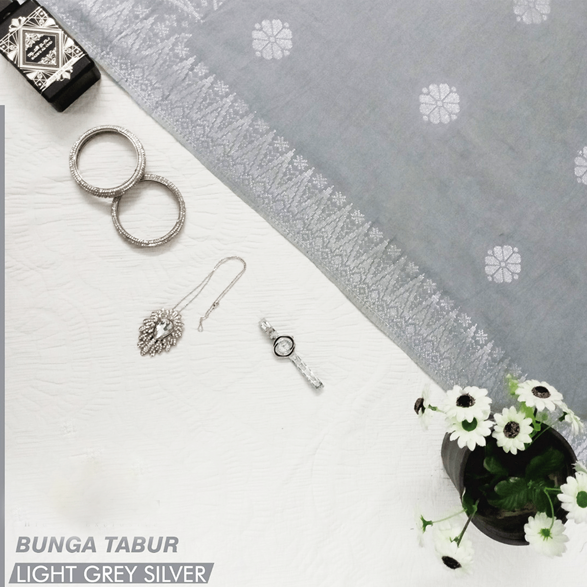 Baju Kebaya Elegant - Baju + Free Matching Selandang 🤩 - songketexclusive